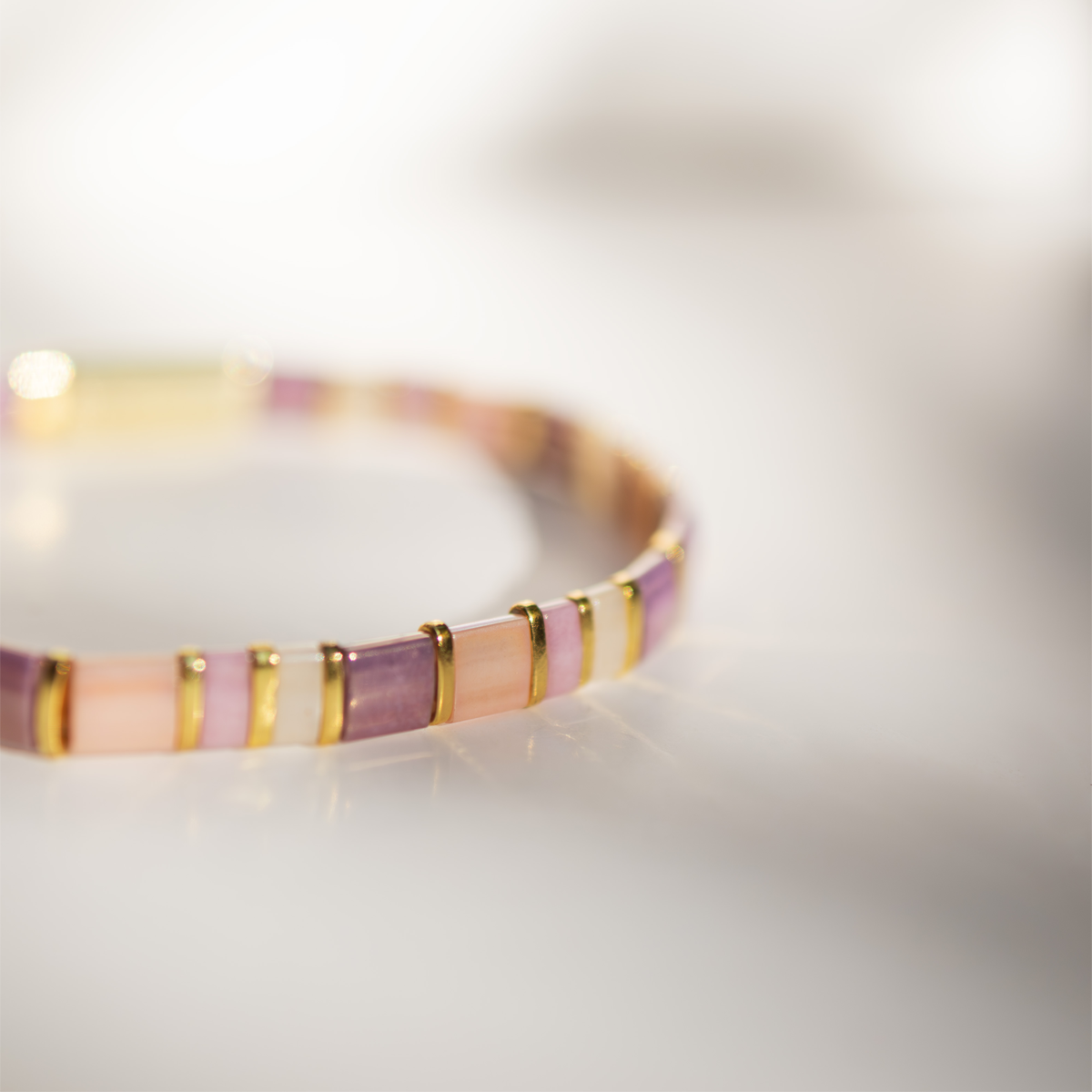 Lilac Tila Bracelet