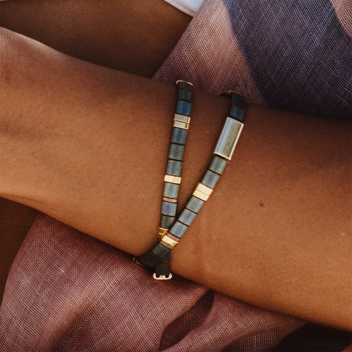 Lagoon Tila Bracelet