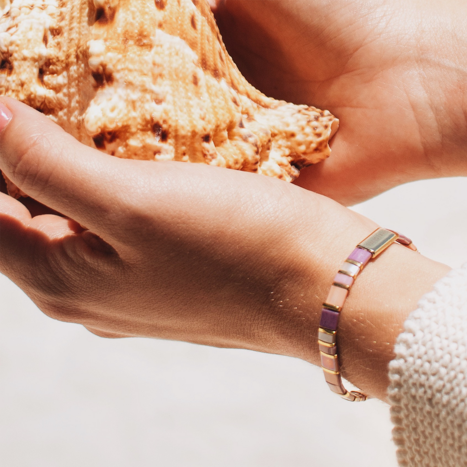Lilac Tila Bracelet