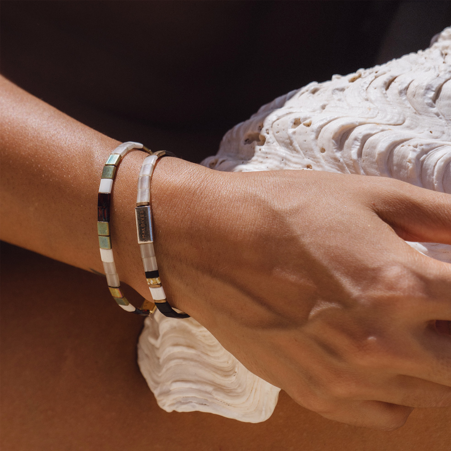 Limestone Tila Bracelet