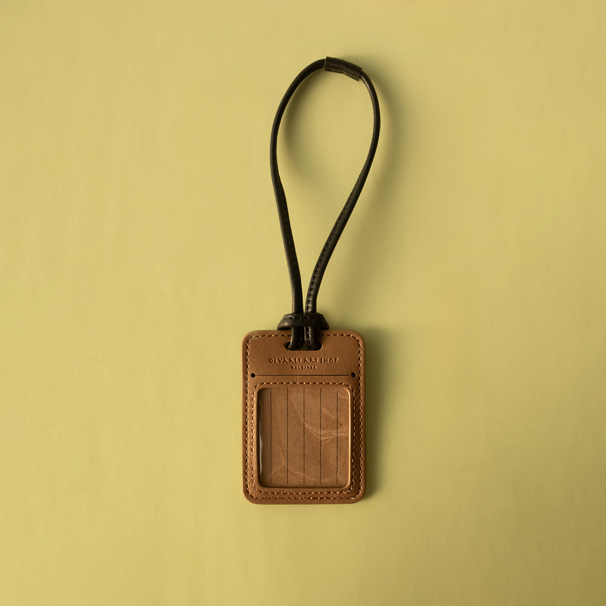 Bag Tag (Brown/Black)