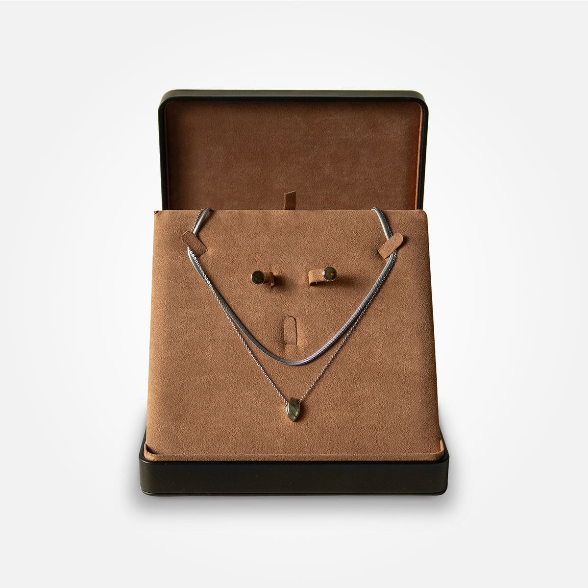 Labradorite Silver Jewelry Set