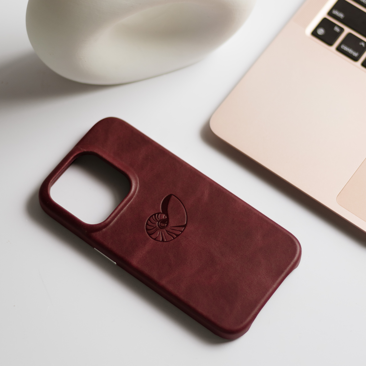 Nautilus Leather Phone Case