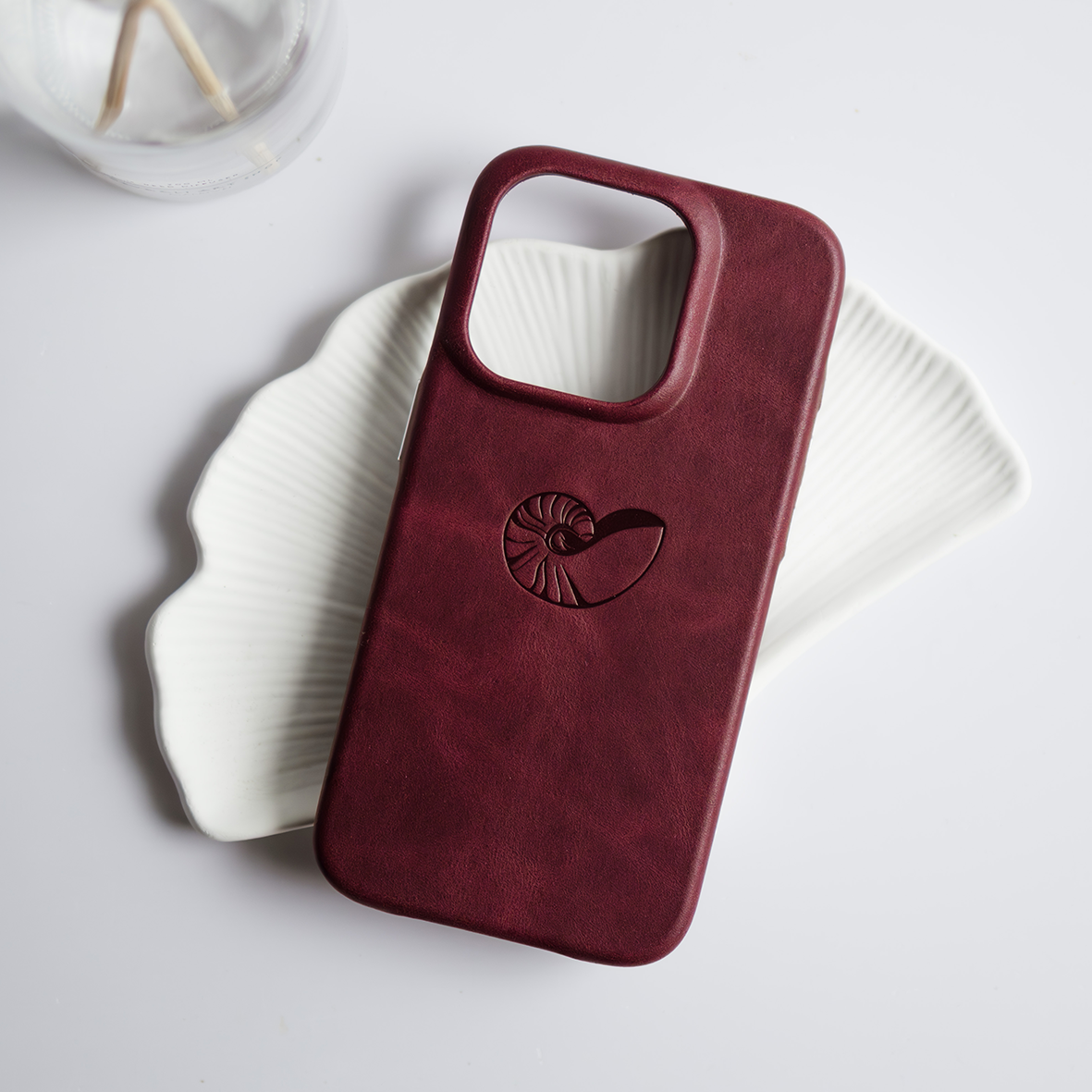 Nautilus Leather Phone Case