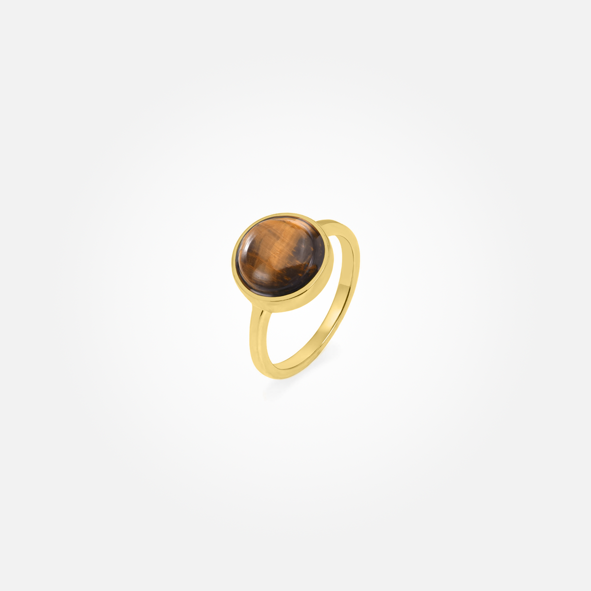 Tiger Eye Stone Ring