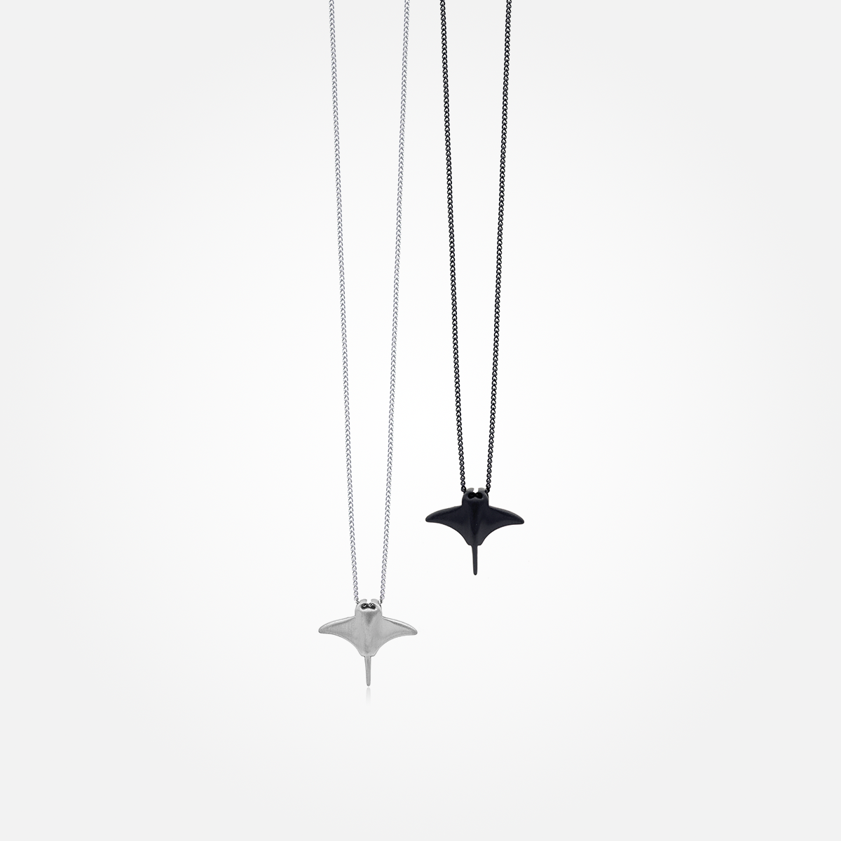 Manta Ray Pendant SS