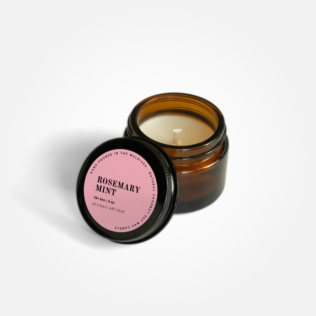 Mini Candle: Mahogany Teakwood