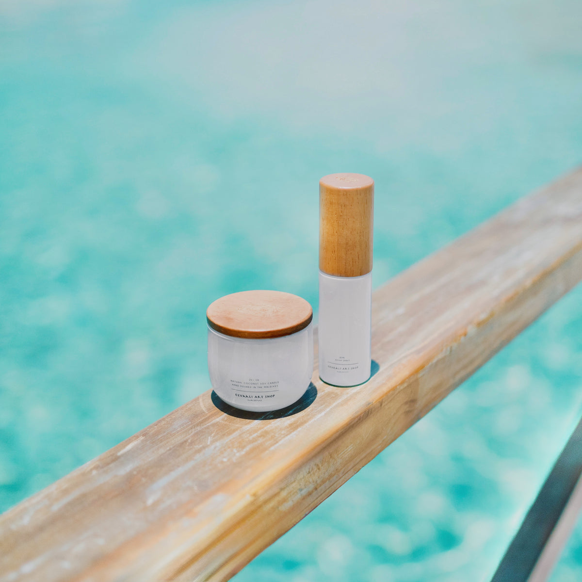 Sea & Sun Candle & Room Spray Gift Set - Petite
