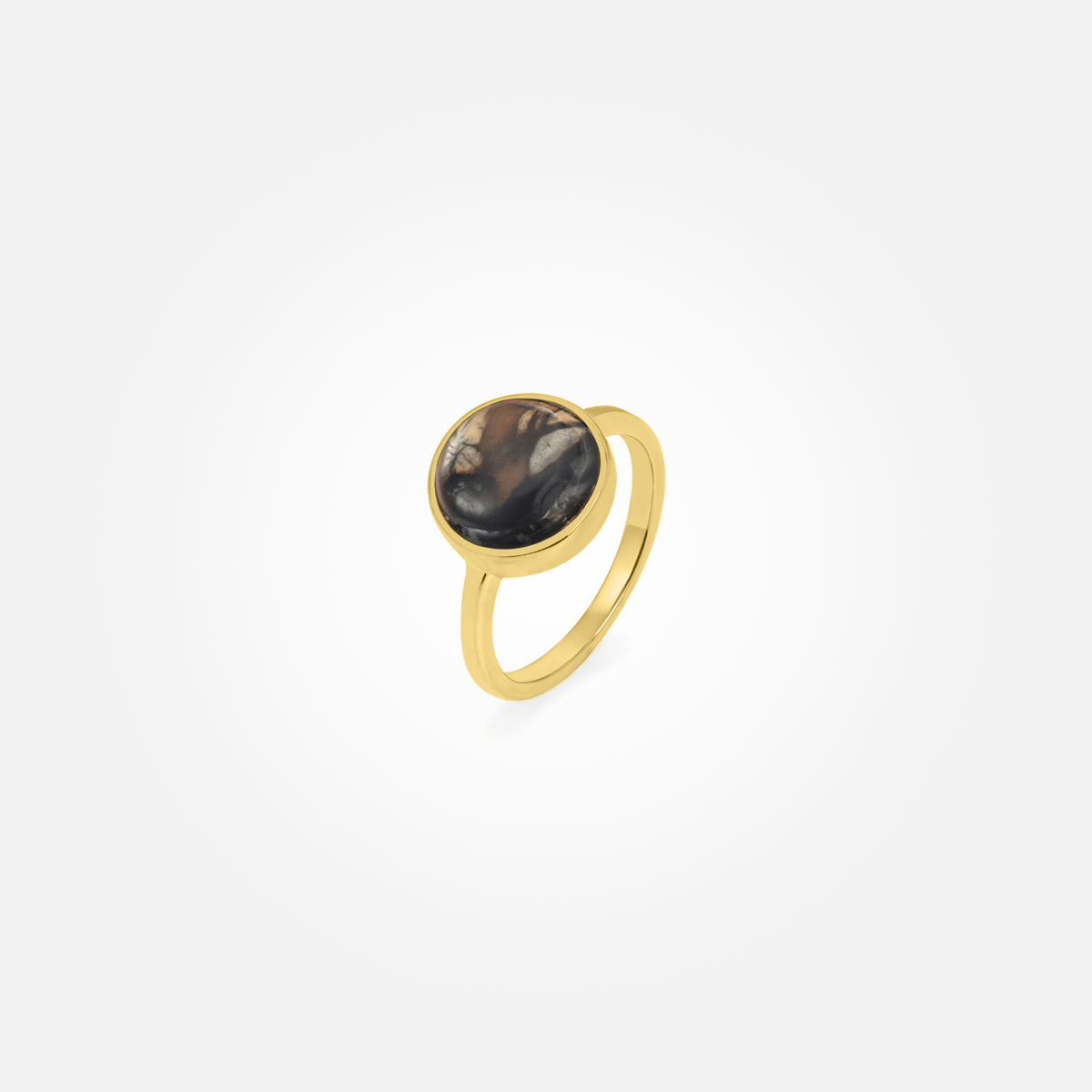 Picasso Jasper Stone Ring
