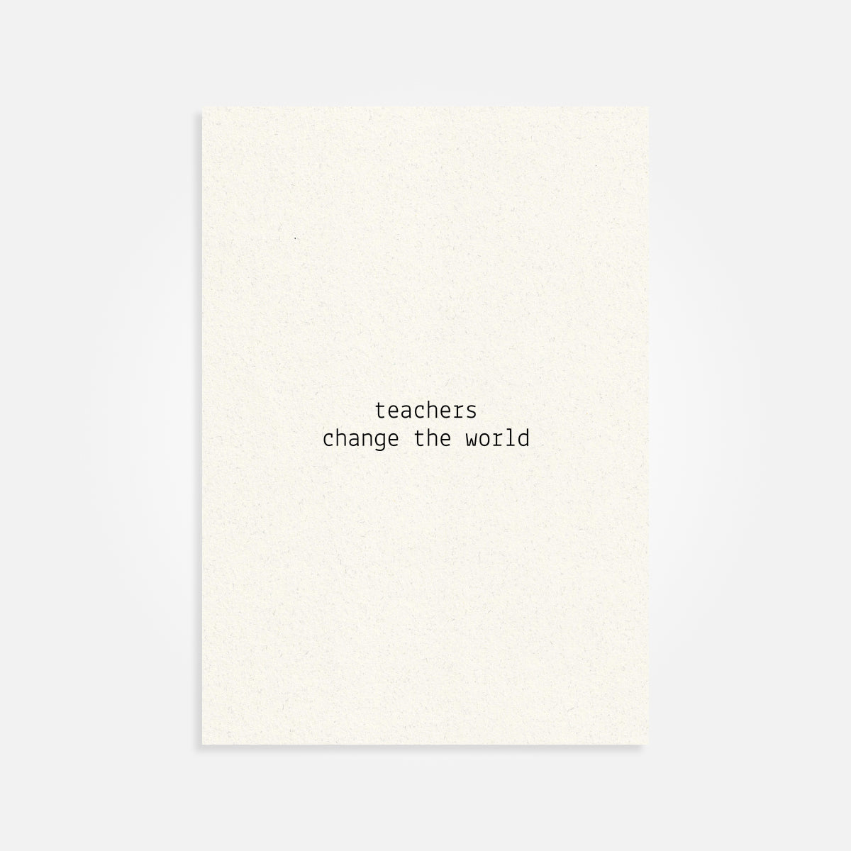 'Inspire' Note Card & Envelops