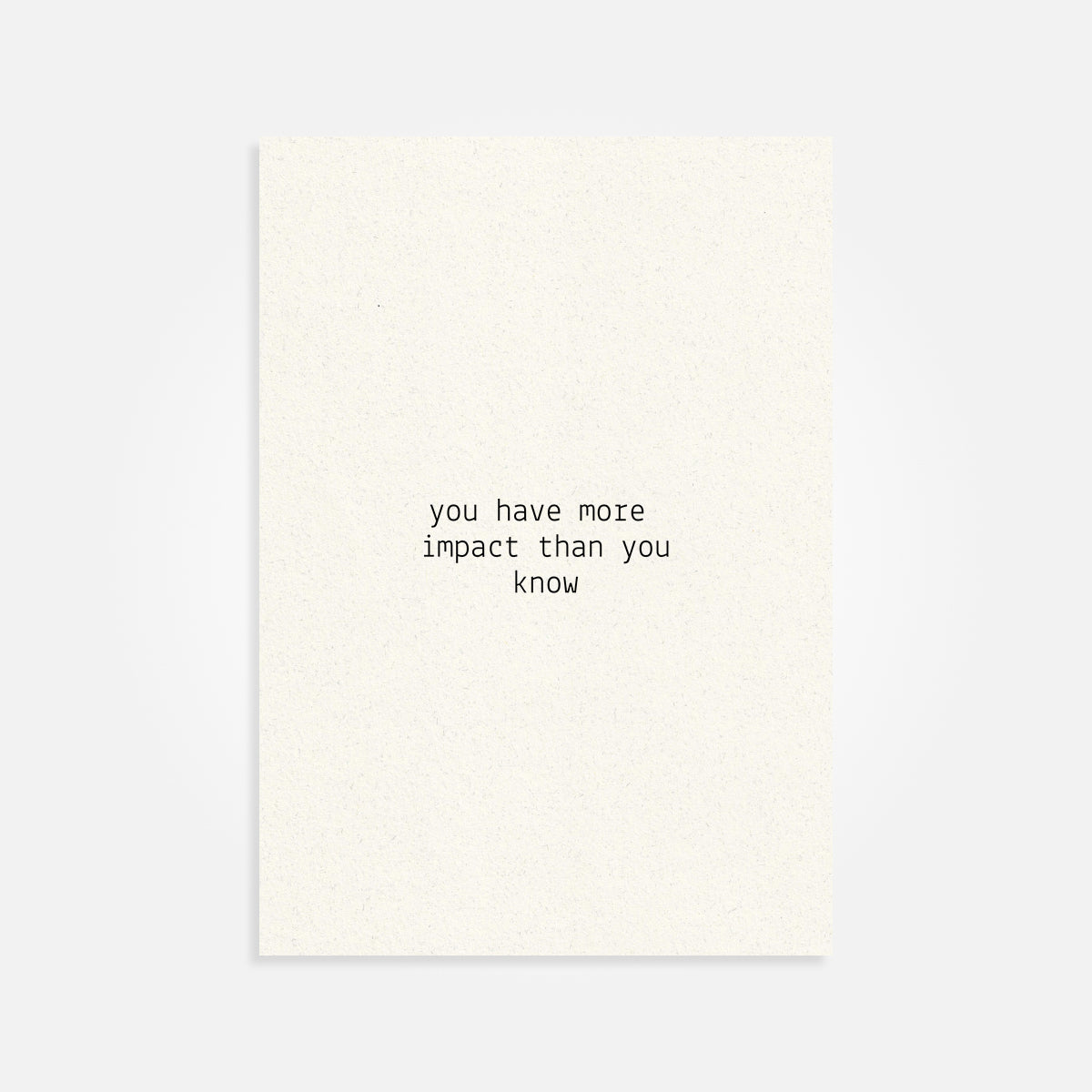 'Inspire' Note Card & Envelops