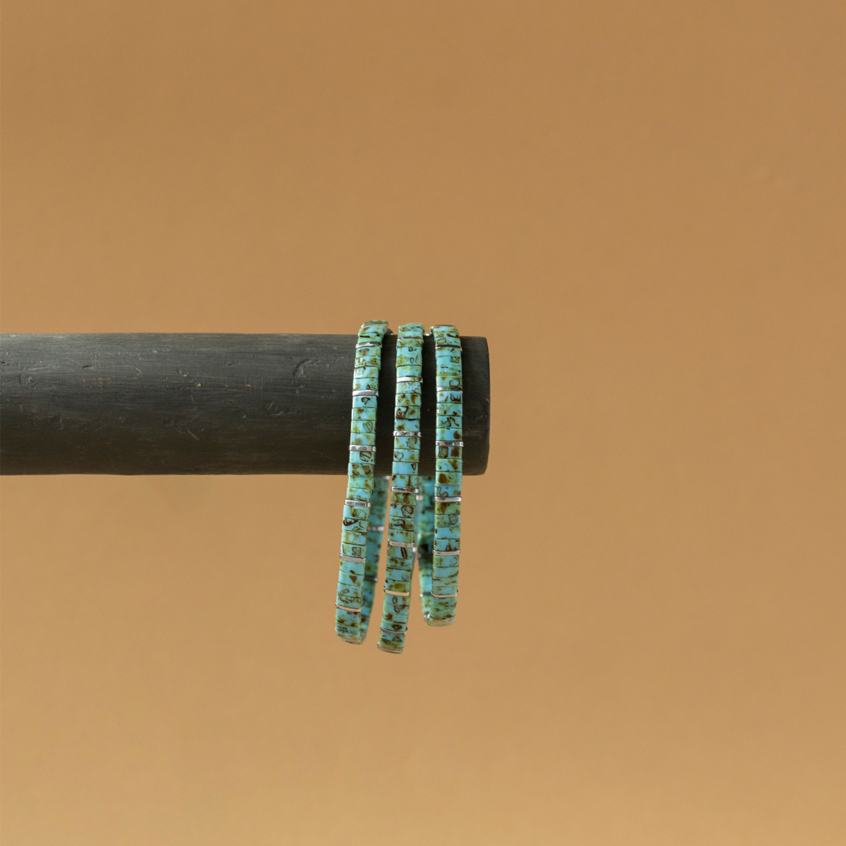 Turquoise Tila Bracelet