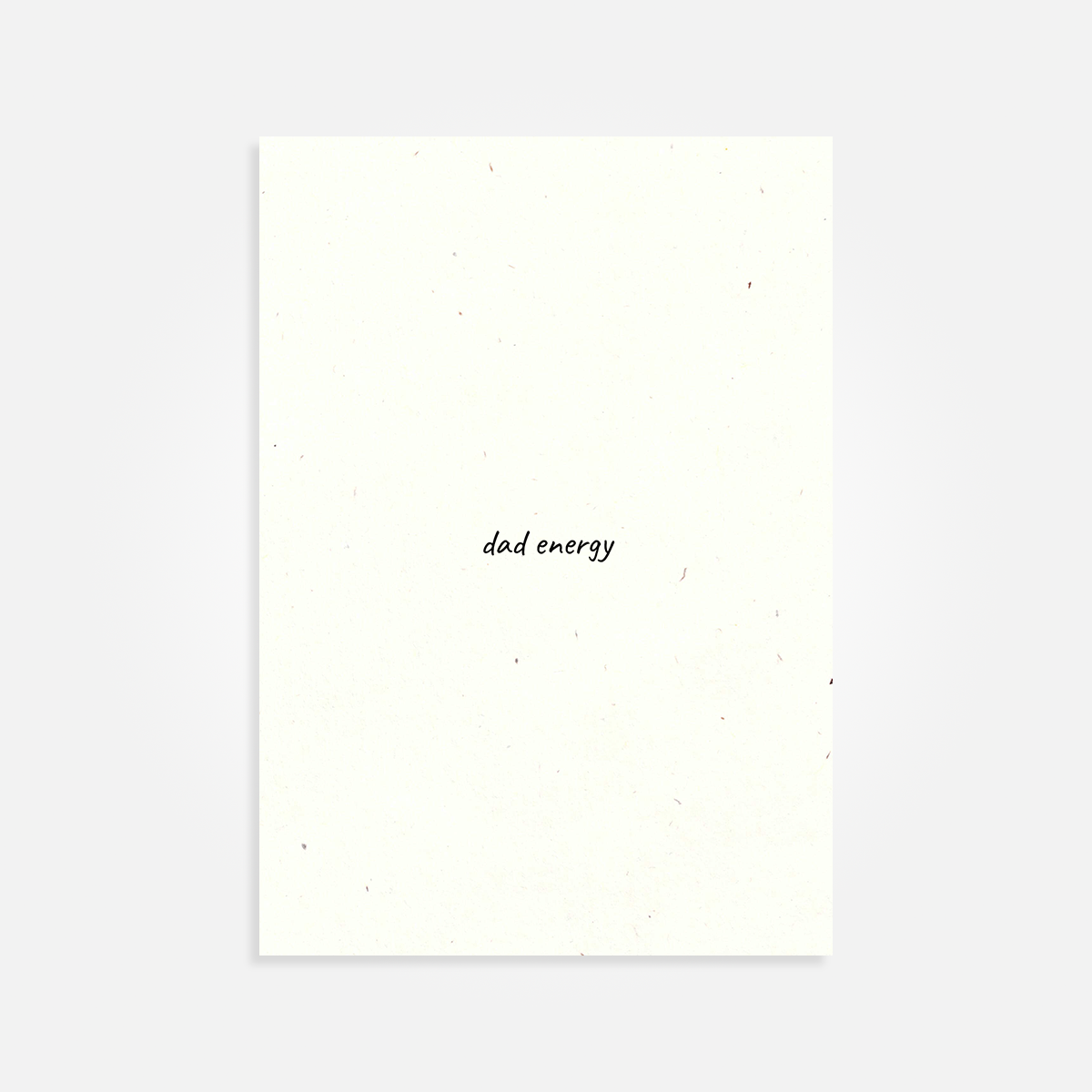 'Men and Father' Note Card & Envelopes