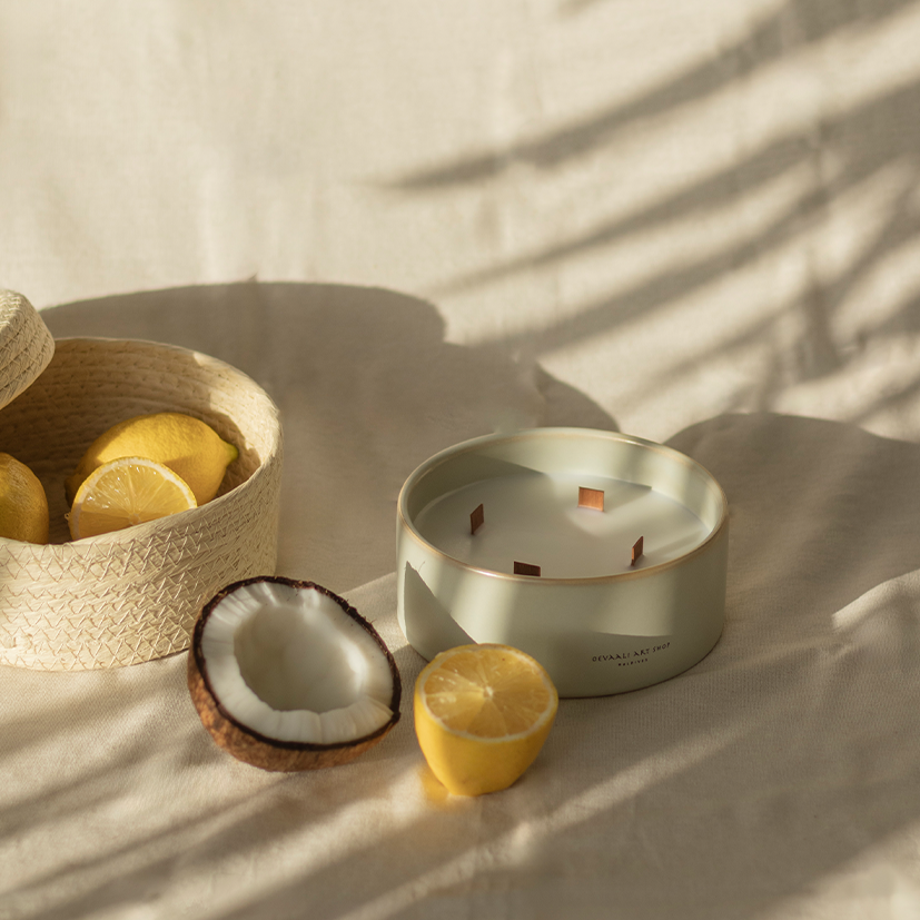 Coco Mahogany Décor Candle