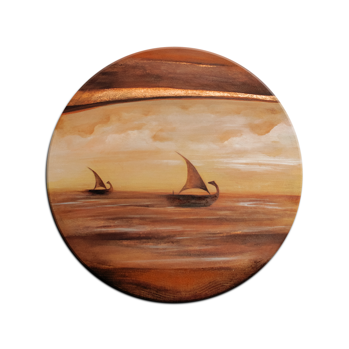 Through Dusk Painting