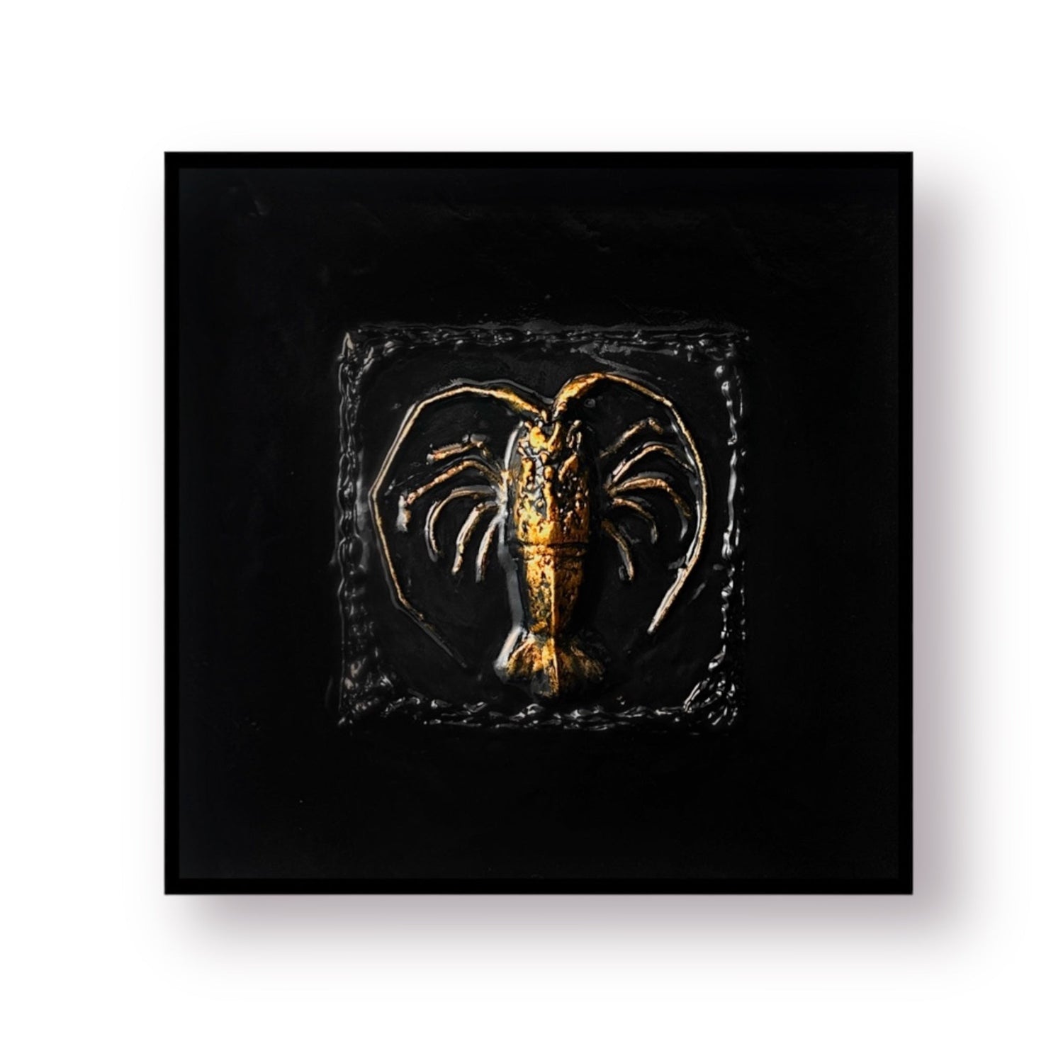 Rock Lobster Framed Sculpture