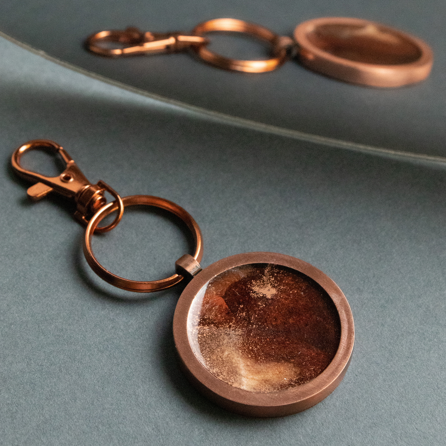 Through Dusk Handmade Keychain